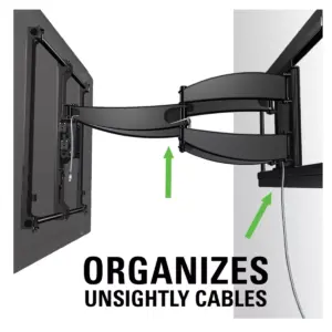 Sanus VLF628-B1 Full Motion Mount for 46
