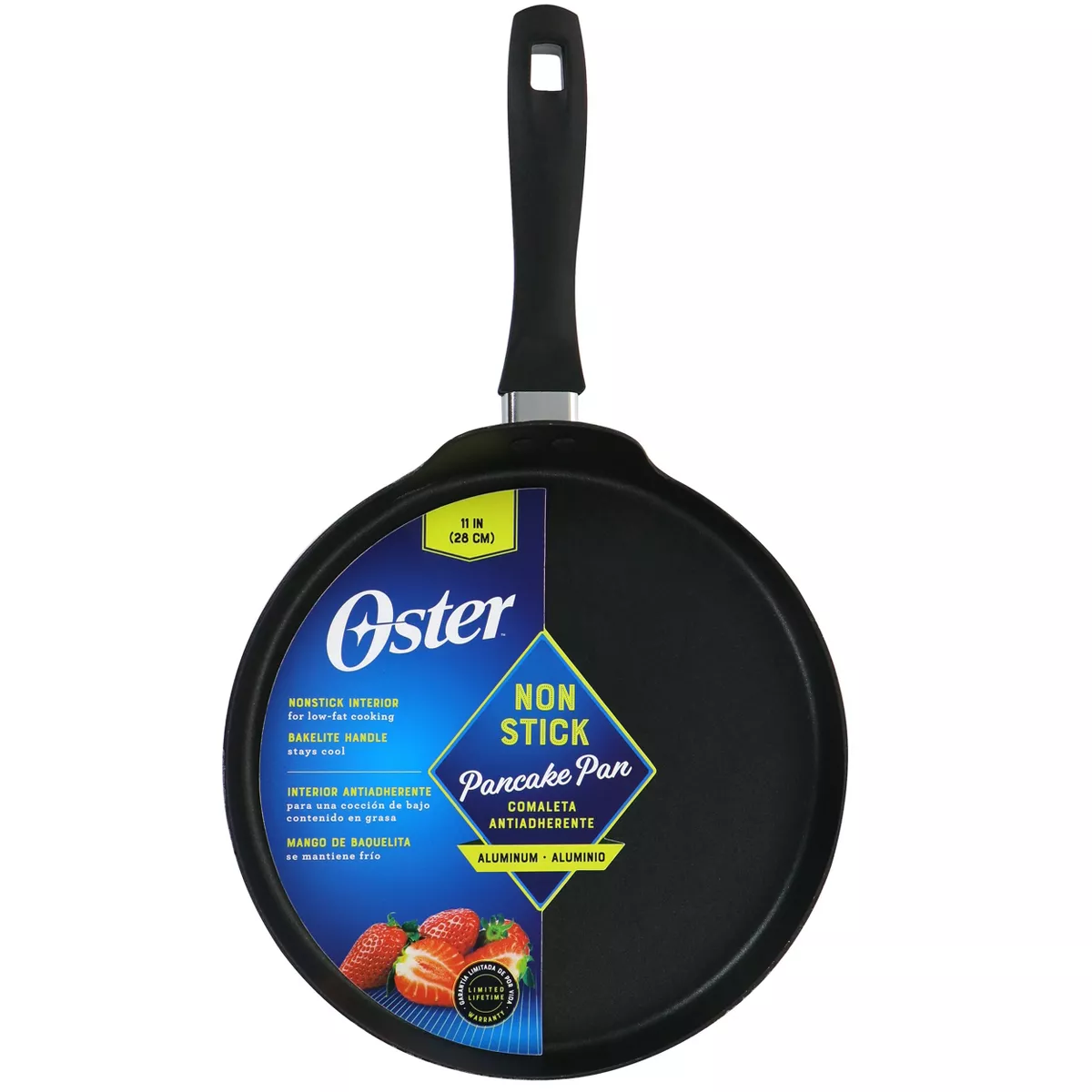Oster 11 Inch Nonstick Aluminum Pancake Pan