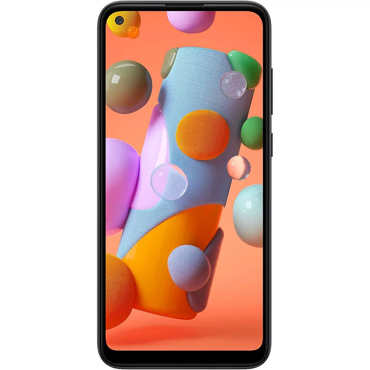 Samsung Galaxy A11 32Gb ROM 2GB RAM A115 GSM Unlocked Smartphone - Manufacturer Refurbished - Black