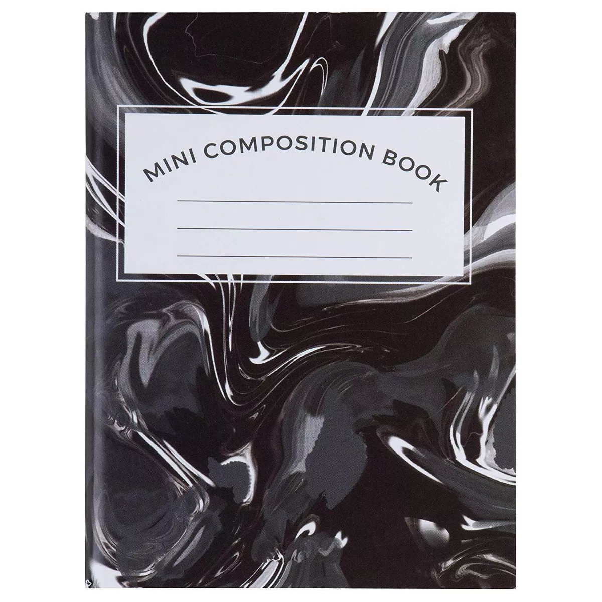 Paper Junkie 24-Pack Mini Marble Composition Notebook College Ruled Journal (3.2 x 4.5 in, 50 Sheet, 3 Color)
