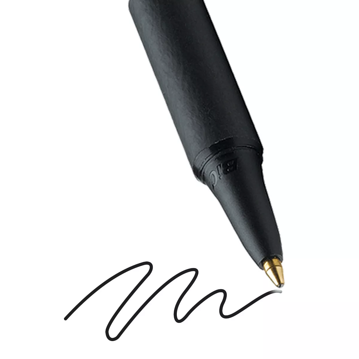 BIC Retractable Ballpoint Pen, 12ct - Black