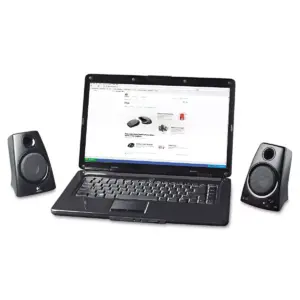Logitech Z130 Compact 2.0 Stereo Speakers 3.5mm Jack Black 980000417