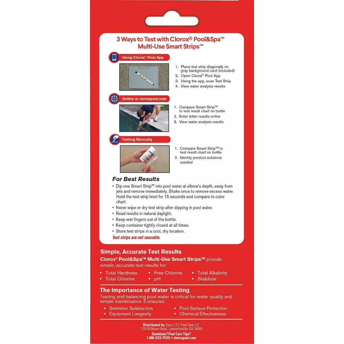 Clorox Pool & Spa Multi-Use Smart Strips