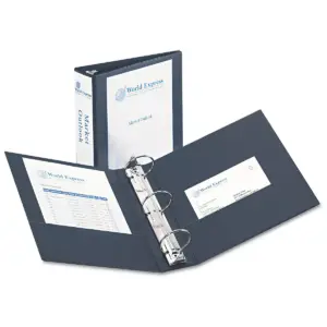 Avery Showcase Economy View Binder w/Round Rings 11 x 8 1/2 3