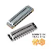 SEYDEL Set of 9 - Blues 1847 CLASSIC Harmonicas and Softcase