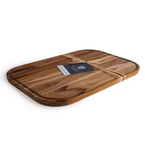 Architec Madeira Teak Edge-Grain Carving Board 12