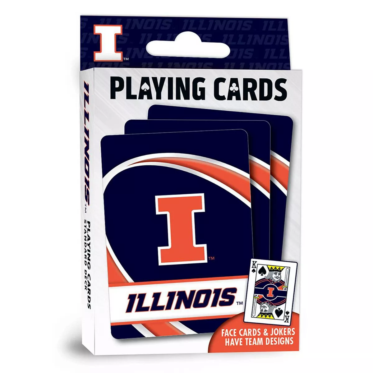 NCAA Illinois Fighting Illini Playing Cards