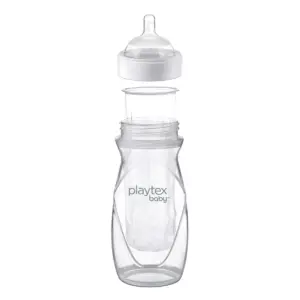 Playtex Nurser Silicone PODS Baby Bottle Liner Starter Set