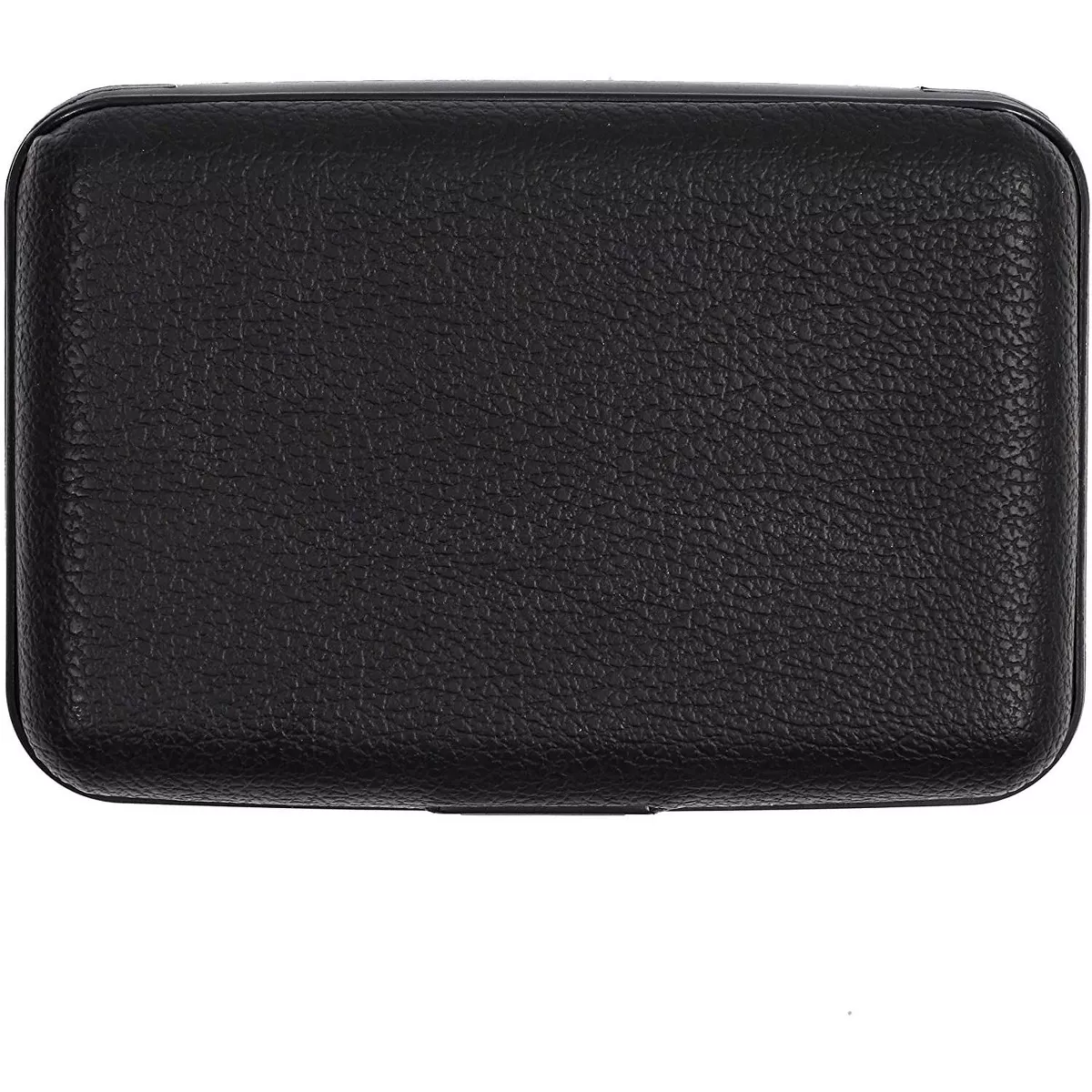 RFID Wallets for Men, Black Card Holder (4.25 x 2.8 In)