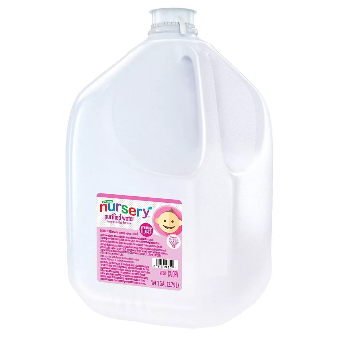 Nursery Water with added fluoride - 128 fl oz