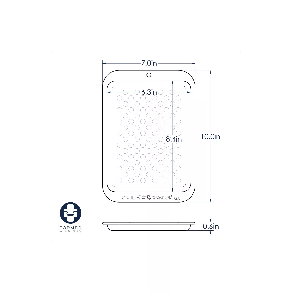 Nordic Ware Compact Ovenware Crisping Sheet