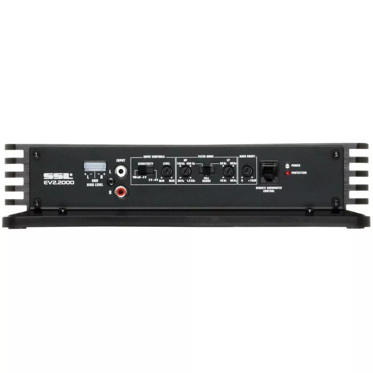 SoundStorm 2000W 2 Channel Car Power Amplifier Stereo Amp SSL+Remote | EV2.2000
