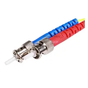 Monoprice Fiber Optic Cable - 1 Meter - Yellow | SC to ST, 9/125 Type, Single Mode, Duplex