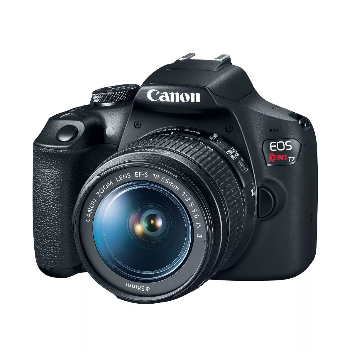 Canon EOS REBEL T7 EF18-55mm + EF 75-300mm Double Zoom KIT