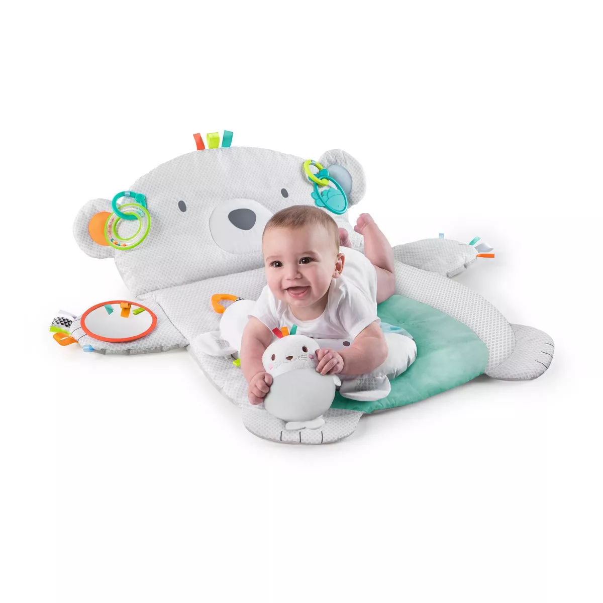 Bright Starts Tummy Time Prop & Play Mat