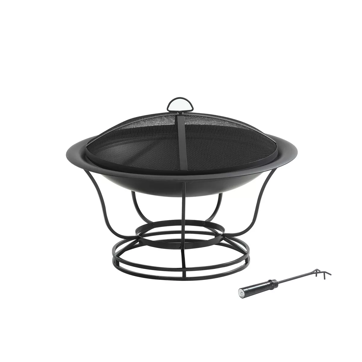 Buckner Firepit - Black - Crosley