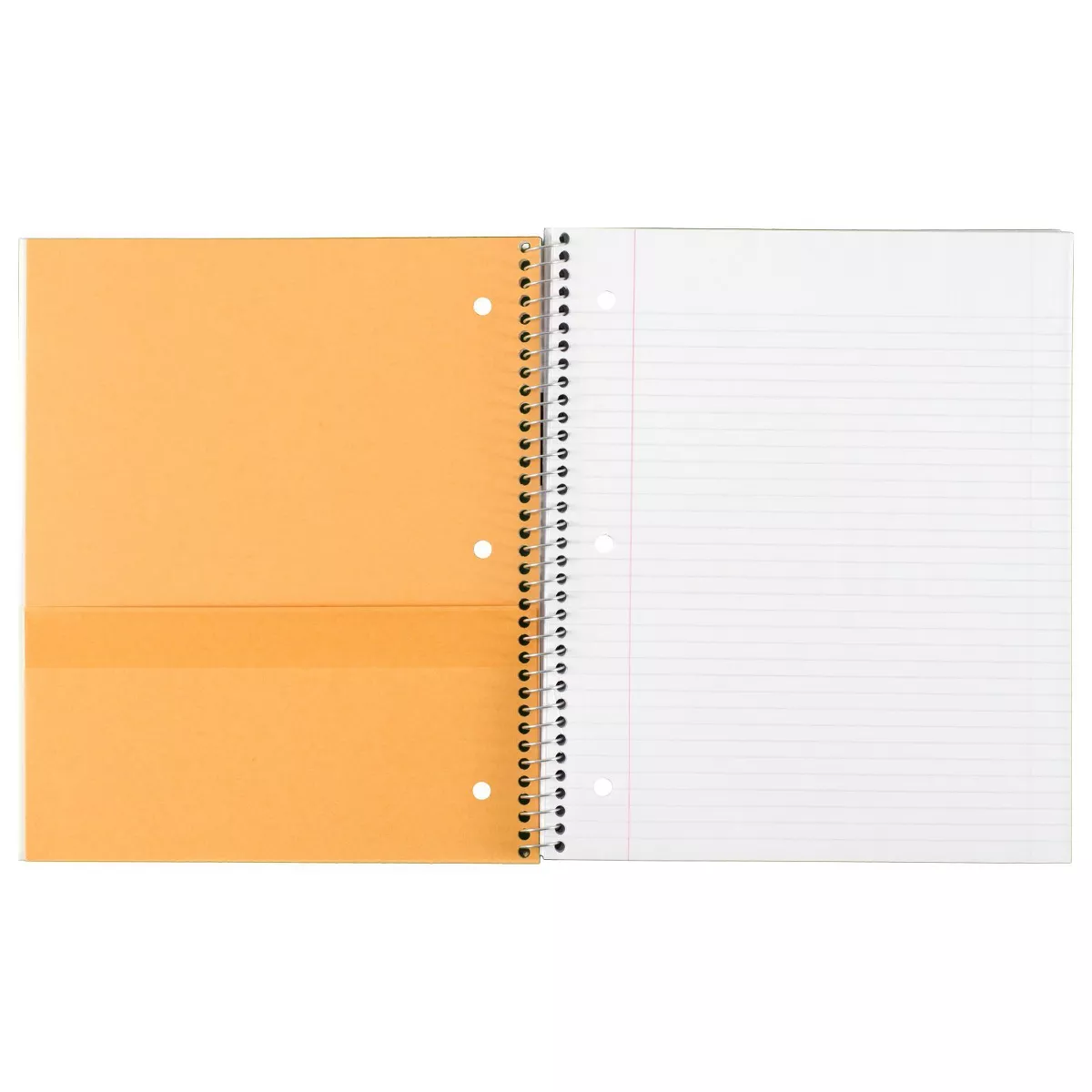 Five Star 1 Subject College Ruled Spiral Notebook (Color Will Vary)