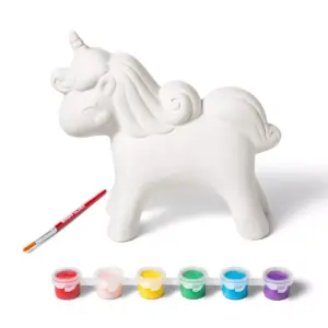 Paint-Your-Own Ceramic Unicorn Kit - Mondo Llama™