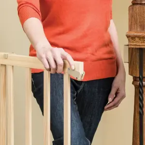 Evenflo Top-of-Stair Extra Tall Wood Gate