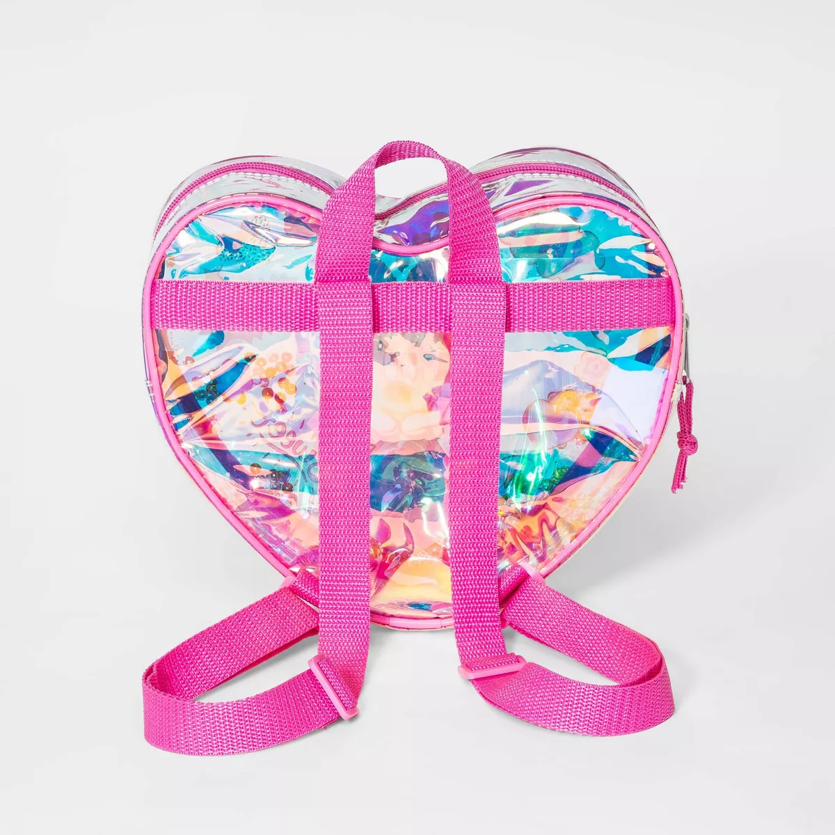 Toddler Girls' Minnie Mouse Heart Backpack - Pink