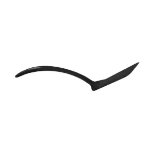 Home Basics Non-Stick Nylon Spatula, Black