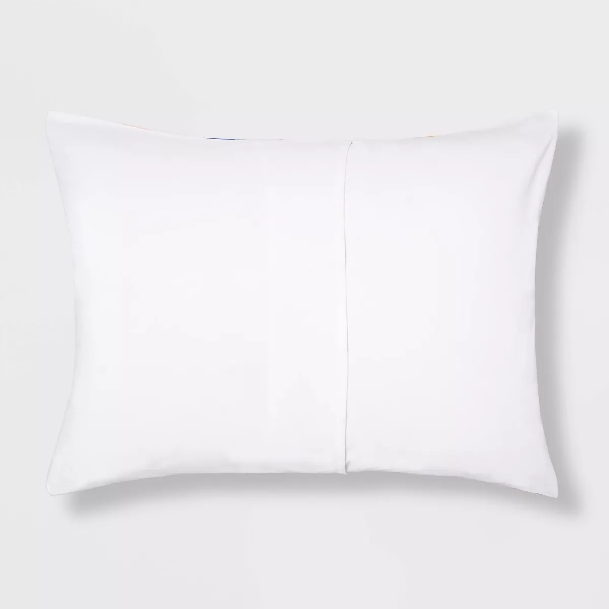 Multi Floral to White Reversible Microfiber Floral Standard Print Sham - Room Essentials™