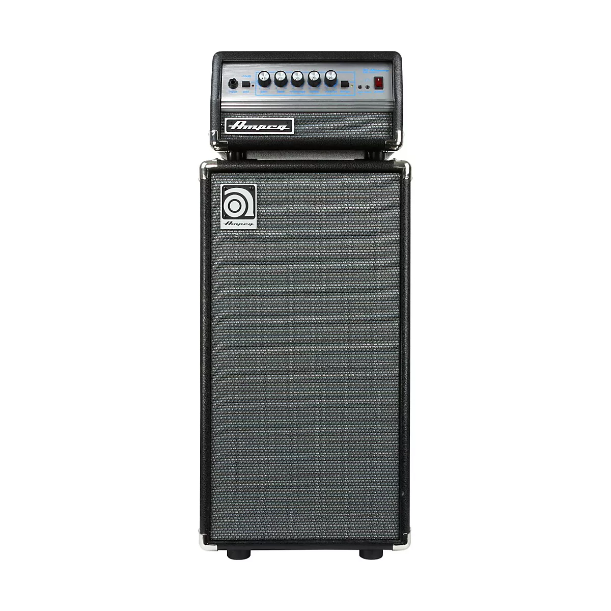 Ampeg Micro-VR Bass Amp Head and SVT210AV Bass Speaker Cabinet Stack