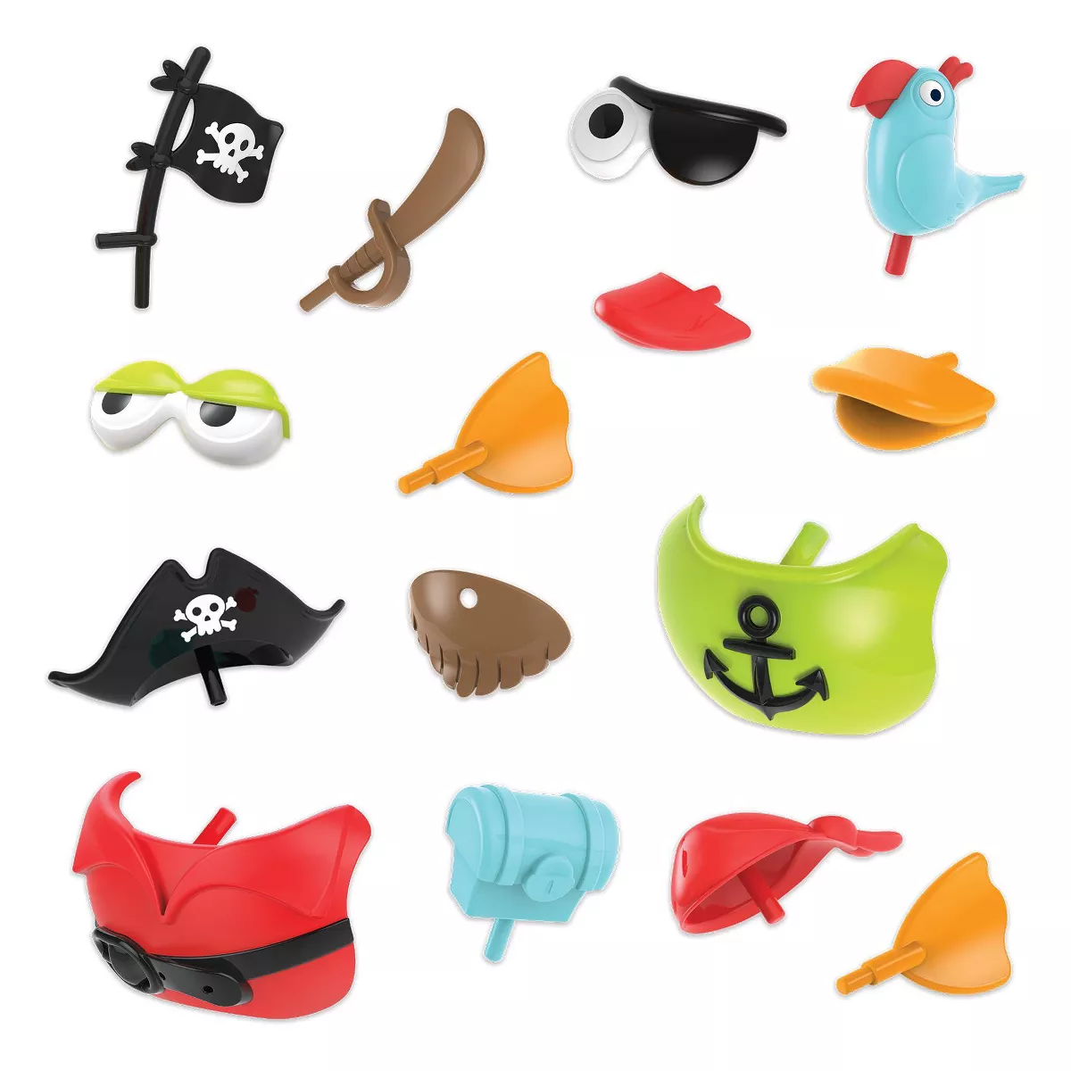 Yookidoo Jet Duck - Create a Pirate Bath Toy