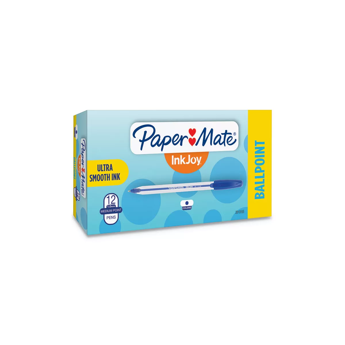 Paper Mate Pen 1.0mm Medium Point InkJoy 50ST 12/DZ Blue 2013155