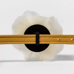 Chiffon Flower Dog and Cat Collar Slide - 3.5