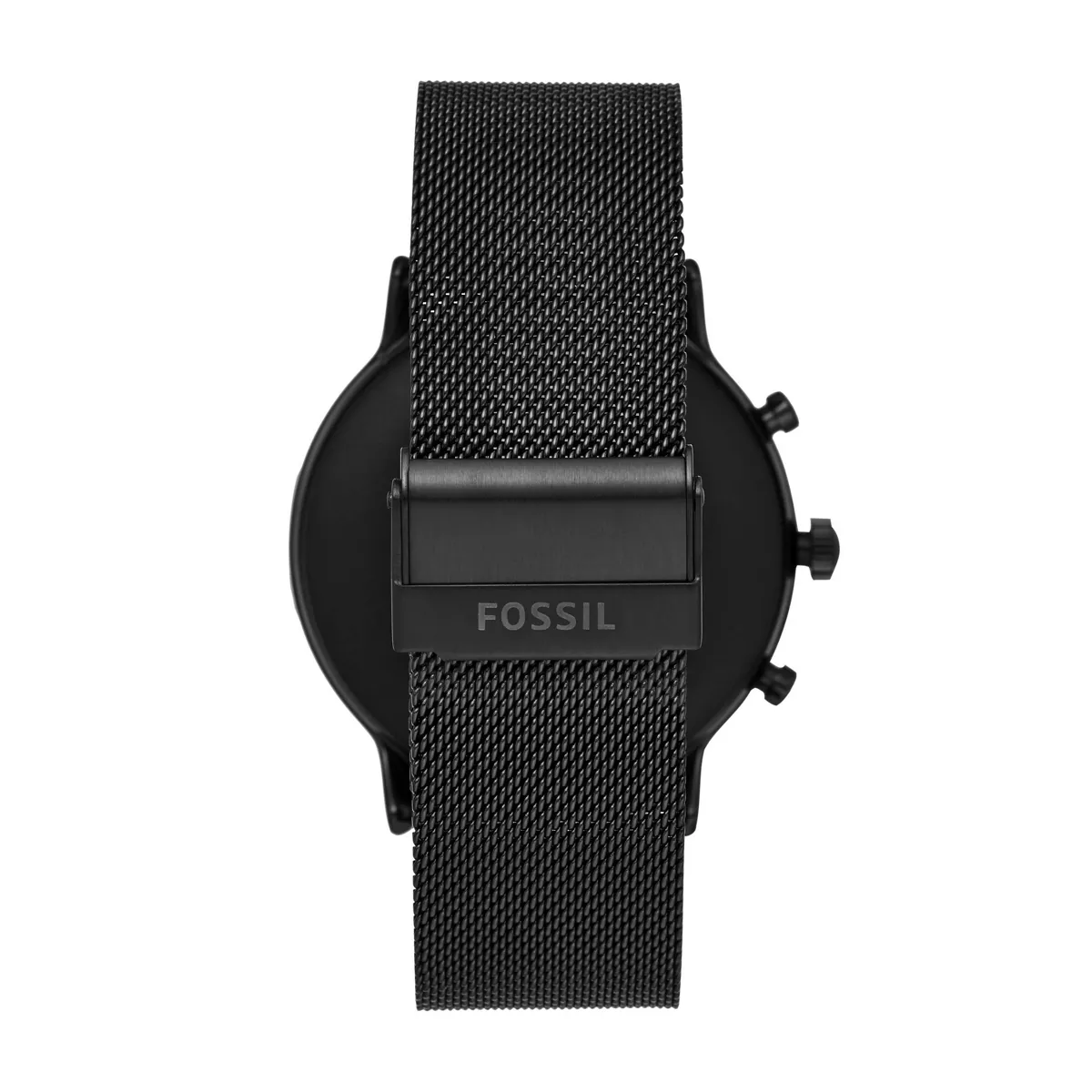 Fossil Gen 5 Smartwatch Julianna HR 44mm - Black Stainless Steel Mesh