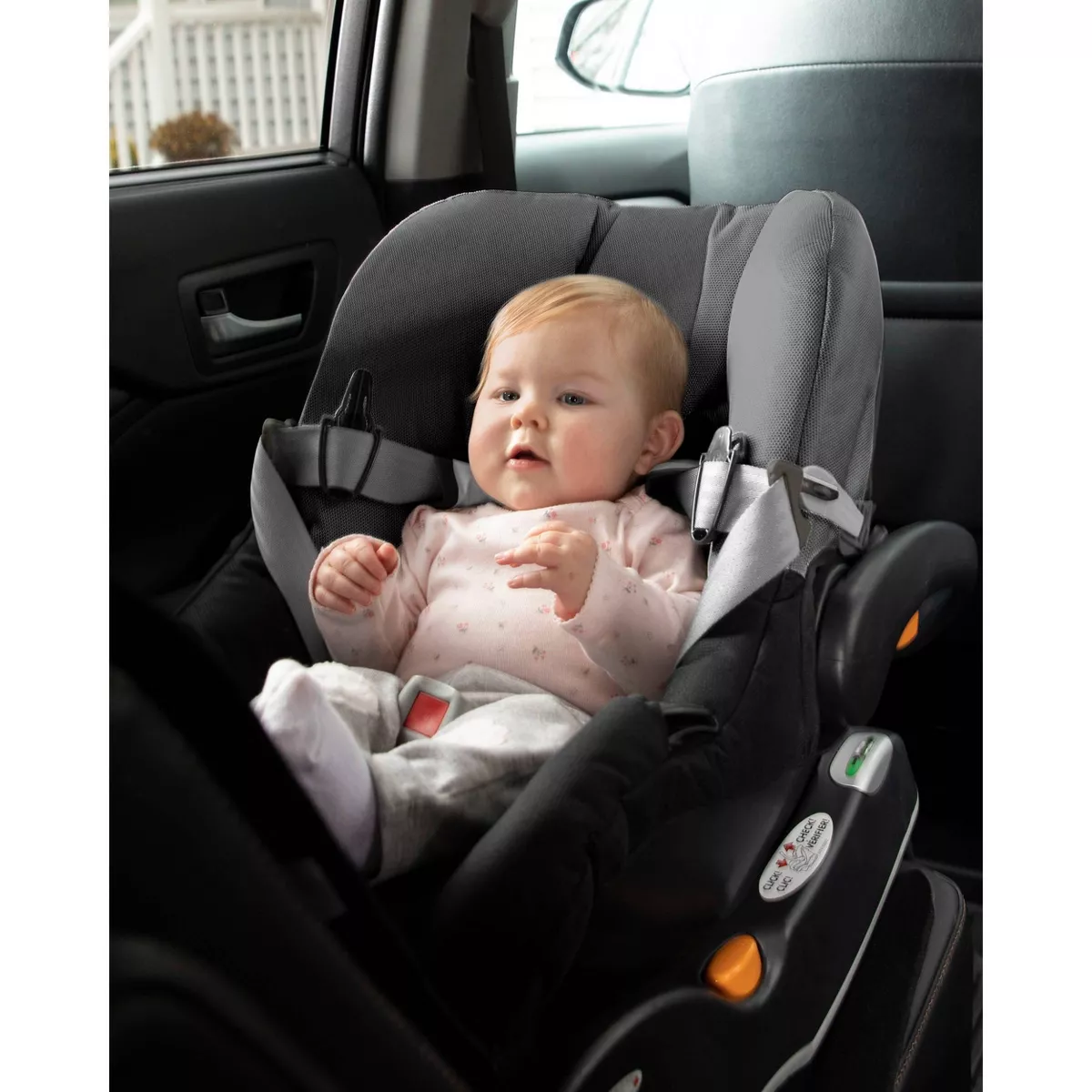 Skip Hop Car Seat Harness Magnets - Gray