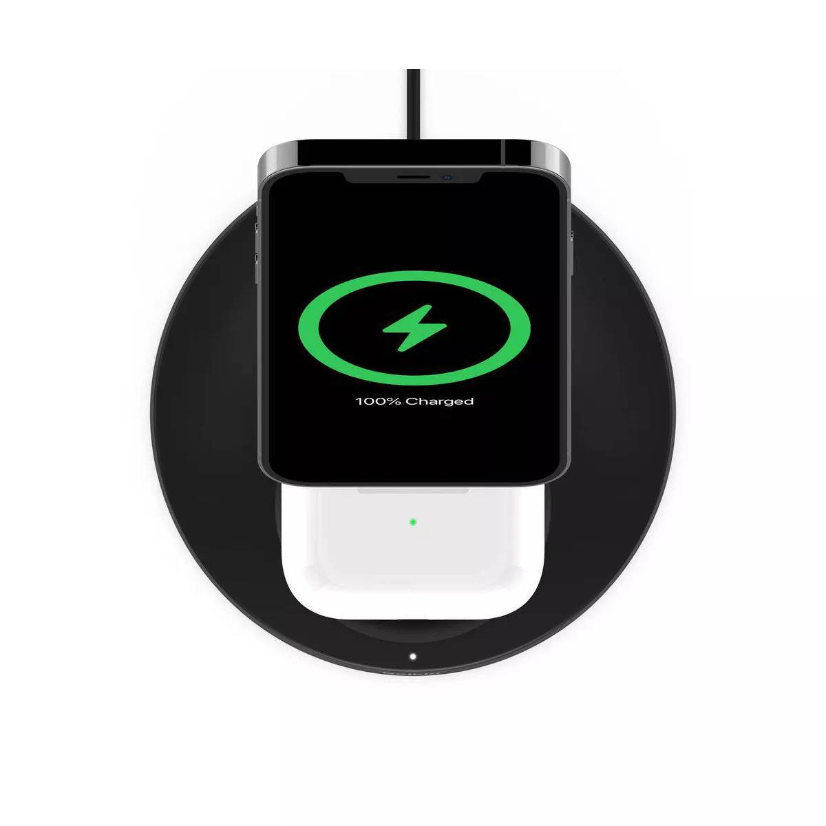 Belkin BoostCharge Pro 2 in 1 Magnetic Wireless Charger with MagSafe