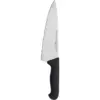 Messermeister Four Seasons Stainless Steel Wide Blade Chef's Knife for Chopping, Slicing, and Dicing with Comfortable Handle, 8 Inch