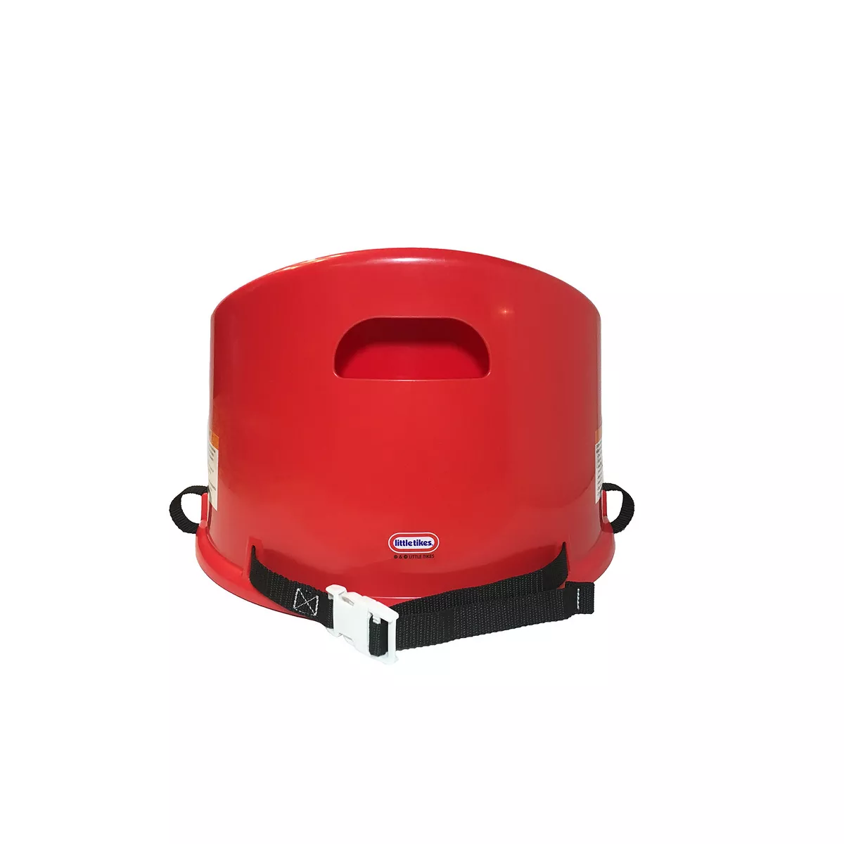 Little Tikes 15-Inch Cozy Coupe Car Secure Kids Plastic Table Chair Booster Seat with 3-Point Safety Harness and 2 Fastening Straps, Red