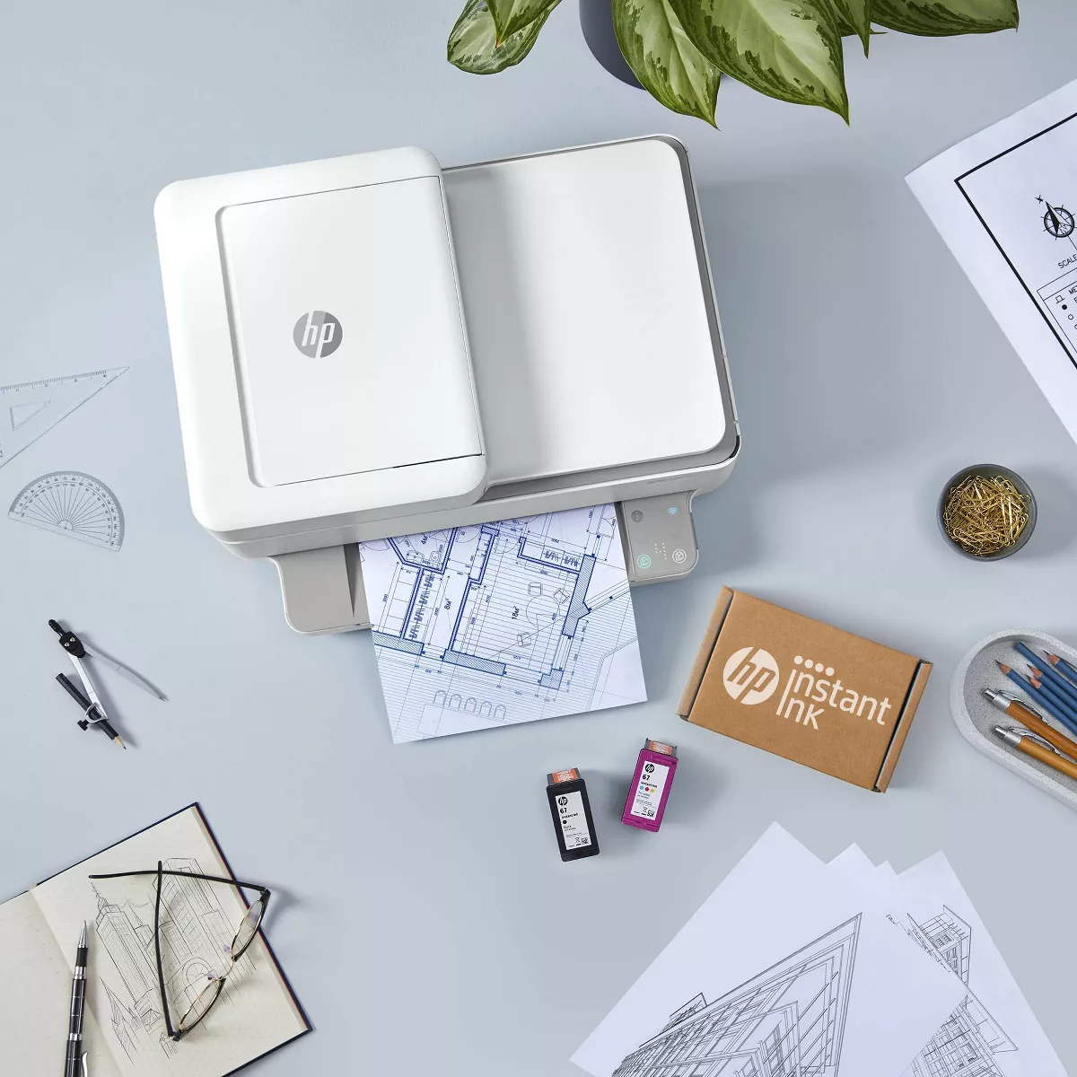 HP Envy 6455e Wireless All-In-One Printer with Copier, Scanner and Mobile Printing
