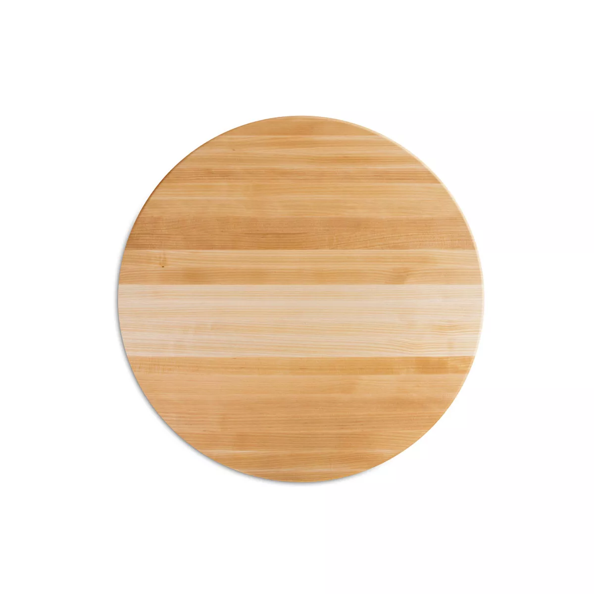 John Boos R18 R Board Wooden 18 Inch Diameter 1.5 Inch Thick Reversible Round Circular Carving Cutting Board, Maple Wood