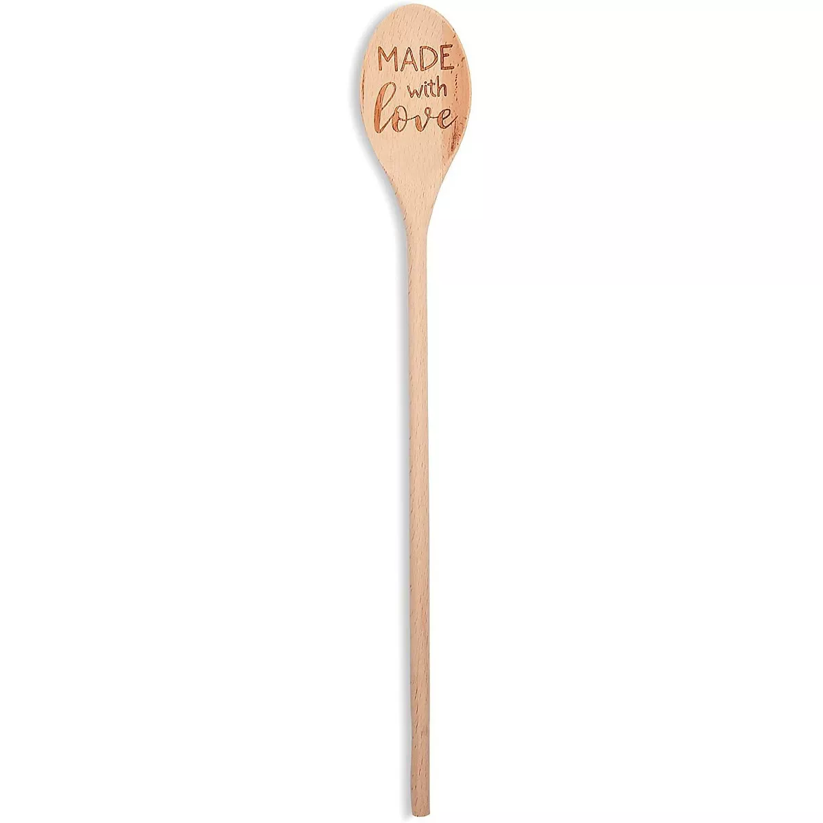 Farmlyn Creek Wooden Spoons for Cooking, Made with Love (14 In)