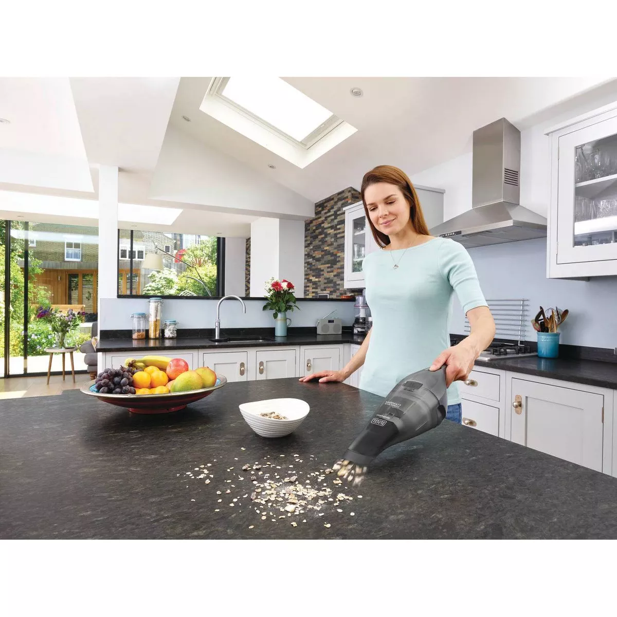 BLACK+DECKER Compact Lithium Handheld Vacuum - Gray HNVC220BCZ01