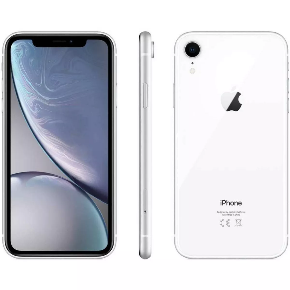 Apple iPhone Unlocked XR (128GB) GSM/CDMA Phone - White