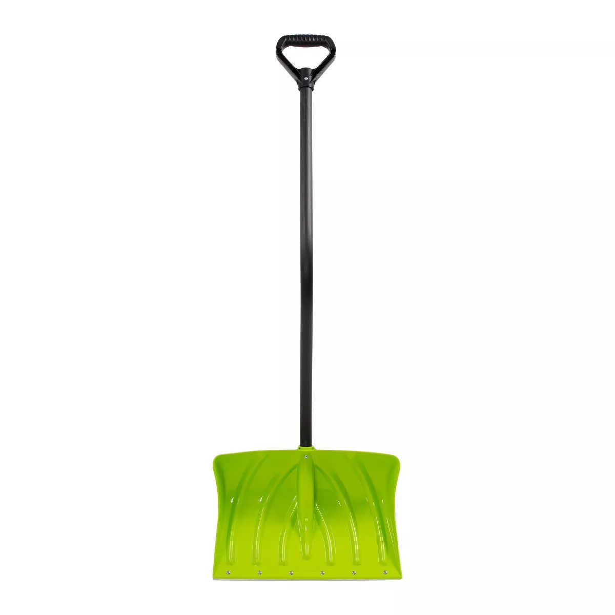 Suncast 18'' Ergonomic Combo Shovel with Wear Strip Lime
