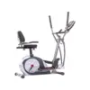 Body Flex Sports Body Champ BRT7989 Stationary Full Body Cardio Elliptical and Bike Trio Trainer Plus 2 Machine with 21 Training Programs