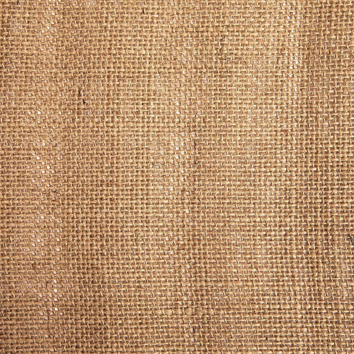 Brown Woven Burlap Table Placemat “Coffee, Anyone?” Dining Table Mat for Kitchen Party Decor (17.7 x 13.8 in)