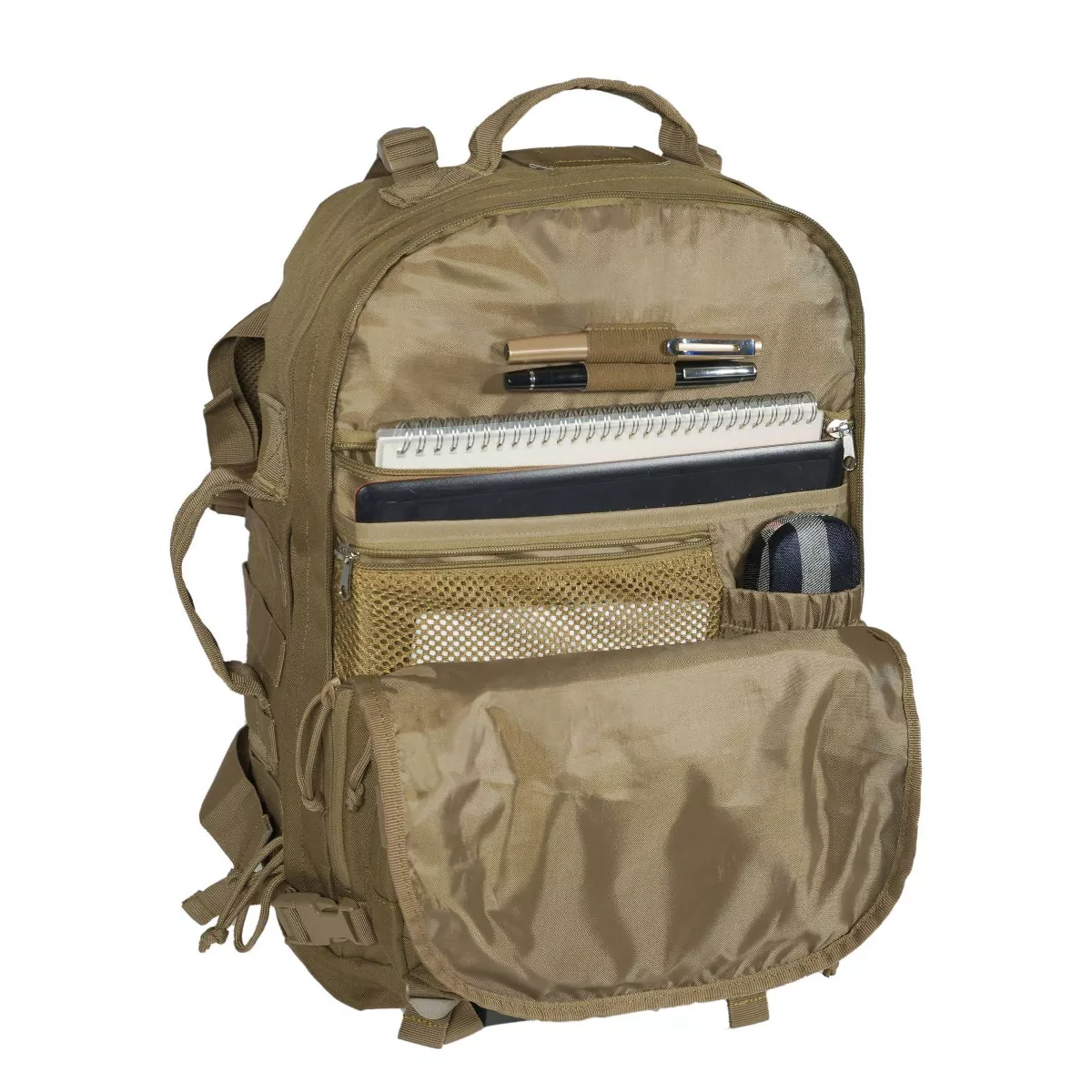 Rockland 20'' Military Tactical Laptop Backpack - Tan