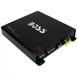 BOSS R6002 1200W 2-Channel MOSFET Power Car Audio Amplifier Amp + Bass Remote