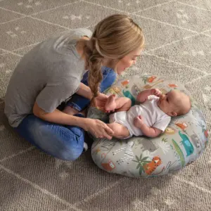 Boppy Original Newborn Lounger - Woodtone Jungle