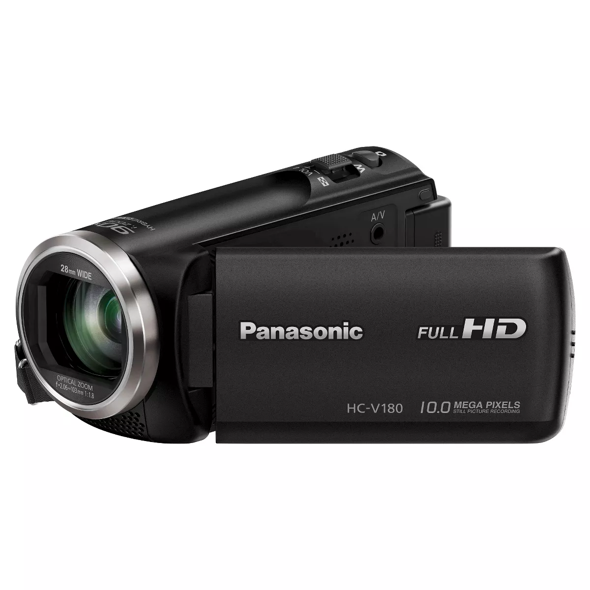 Panasonic HC-V180K Full HD Camcorder - Black (HC-V180K)