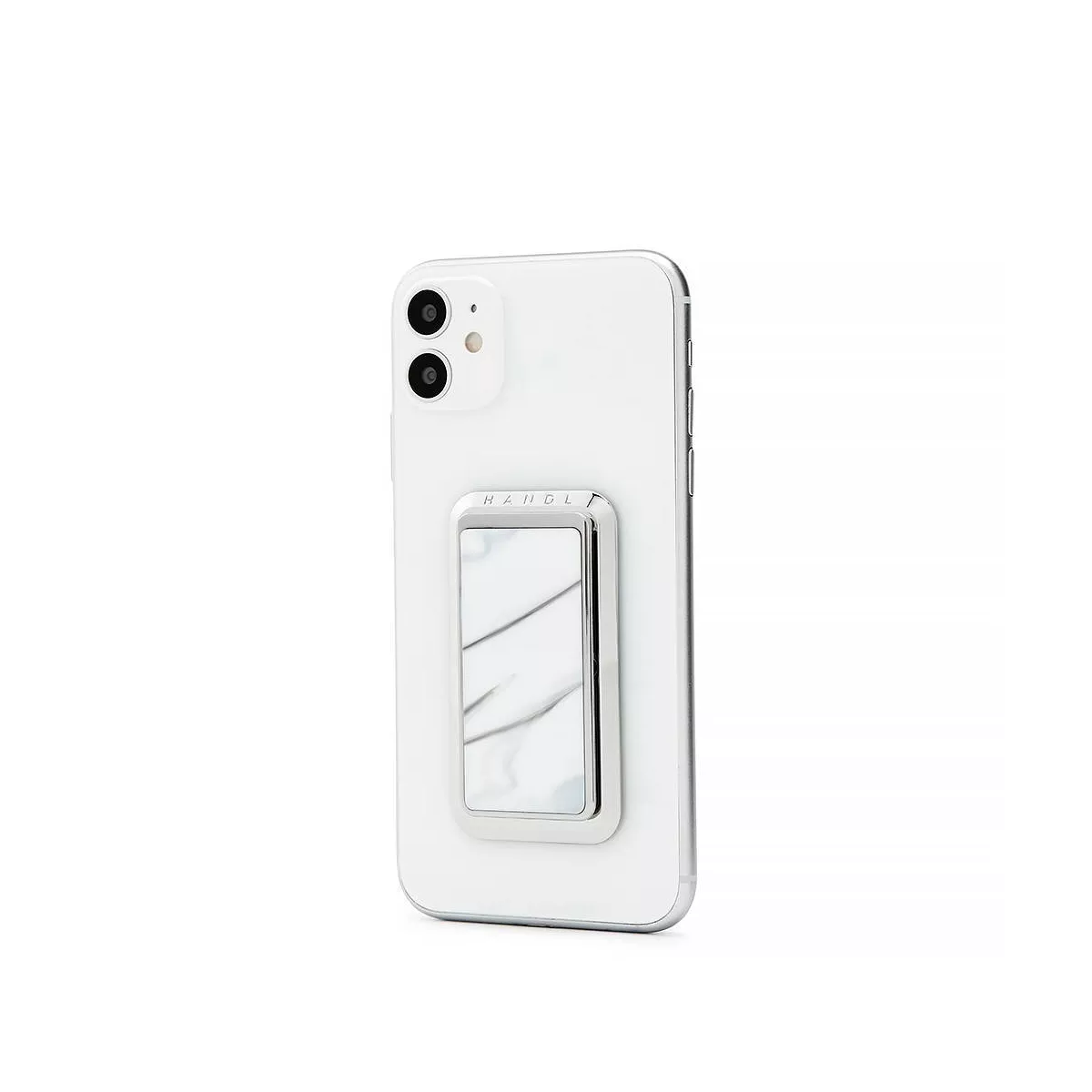 HANDLstick Marble Phone Grip - White