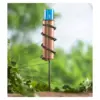 Wind & Weather Plastic Floating Rain Gauge with Metal Stake