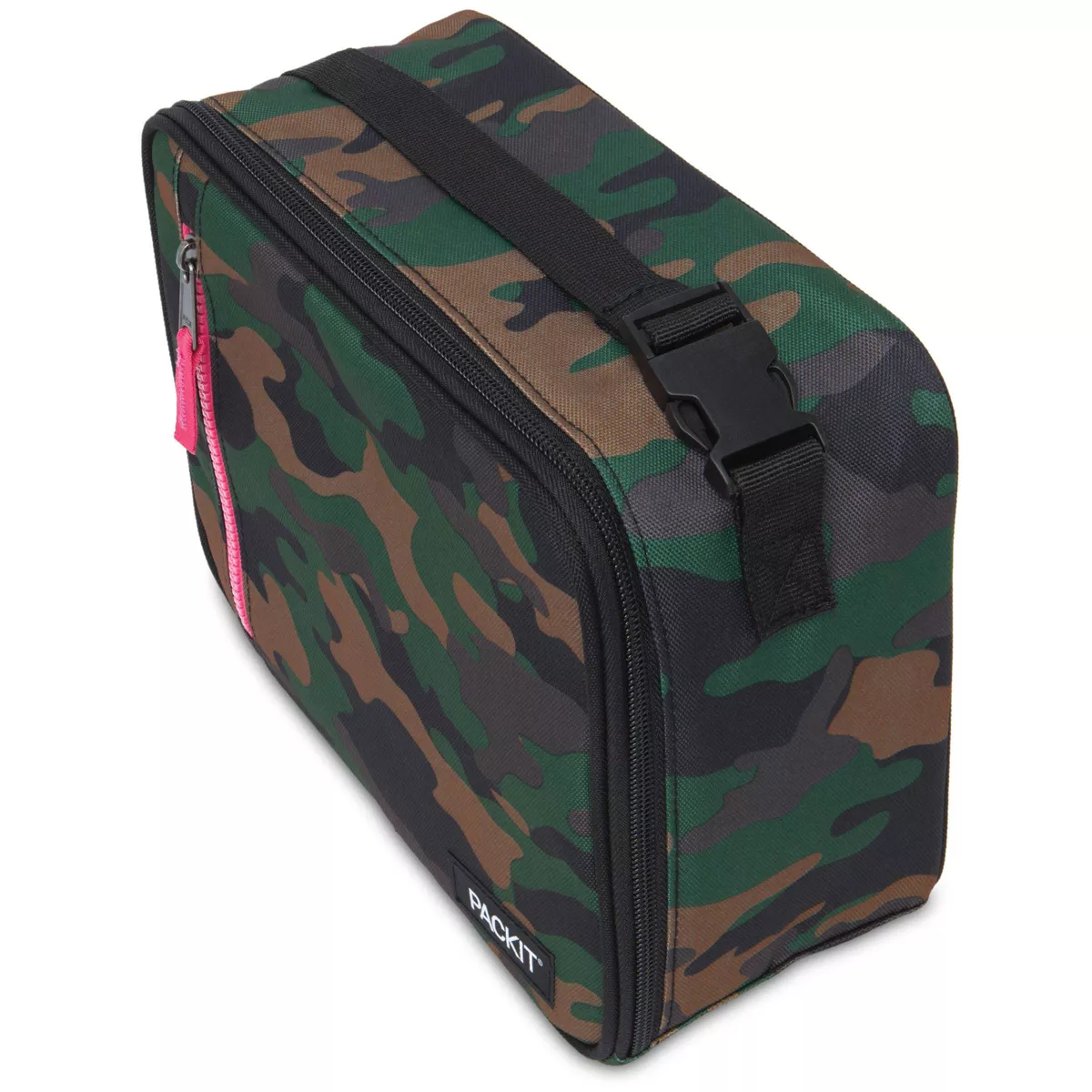 Packit Freezable Classic Lunch Box - Camo Hot Pink